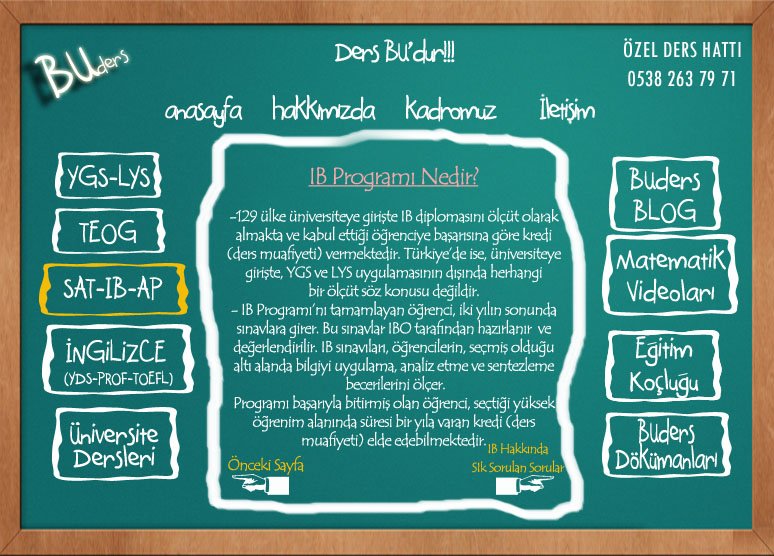 IB zel Ders