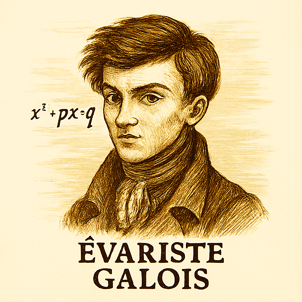 Évariste Galois portresi