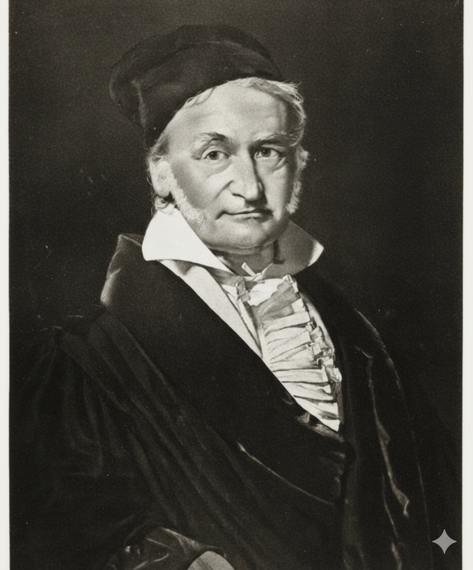Carl Friedrich Gauss portresi