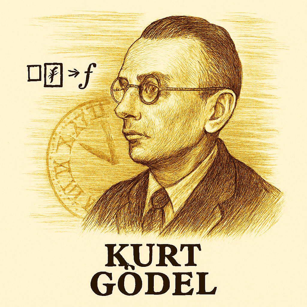 Kurt Gödel portresi