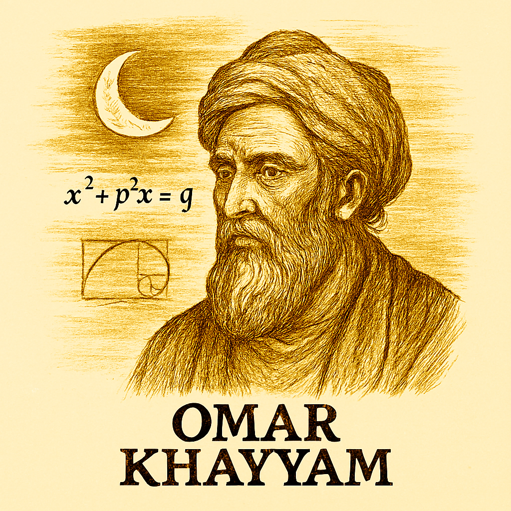 Ömer Hayyam portresi