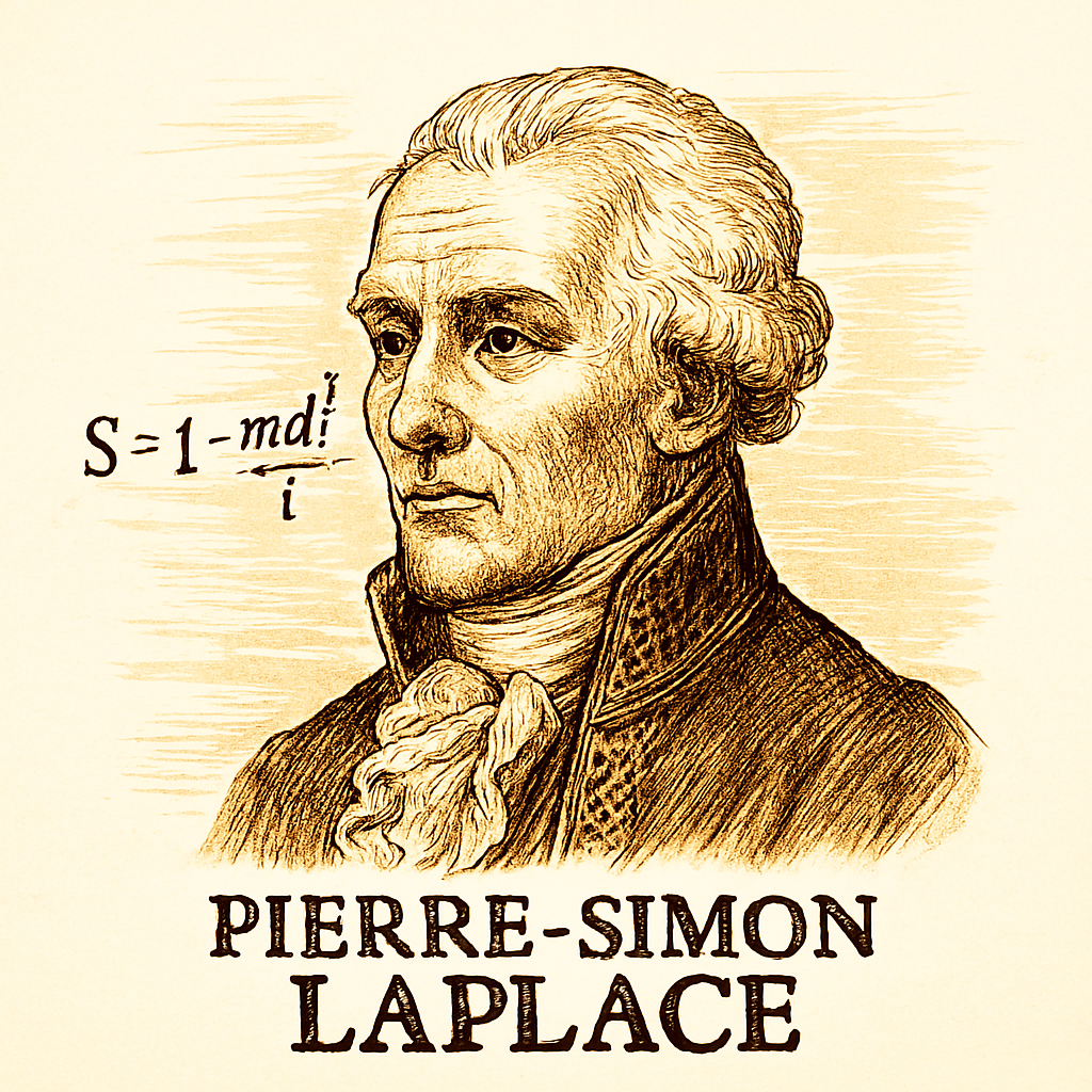 Pierre-Simon Laplace portresi